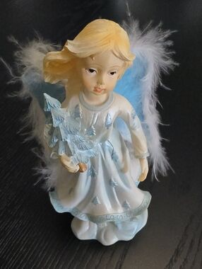 Blue Angel Figurine Home Accent - Brand CHRISTMAS TREE
